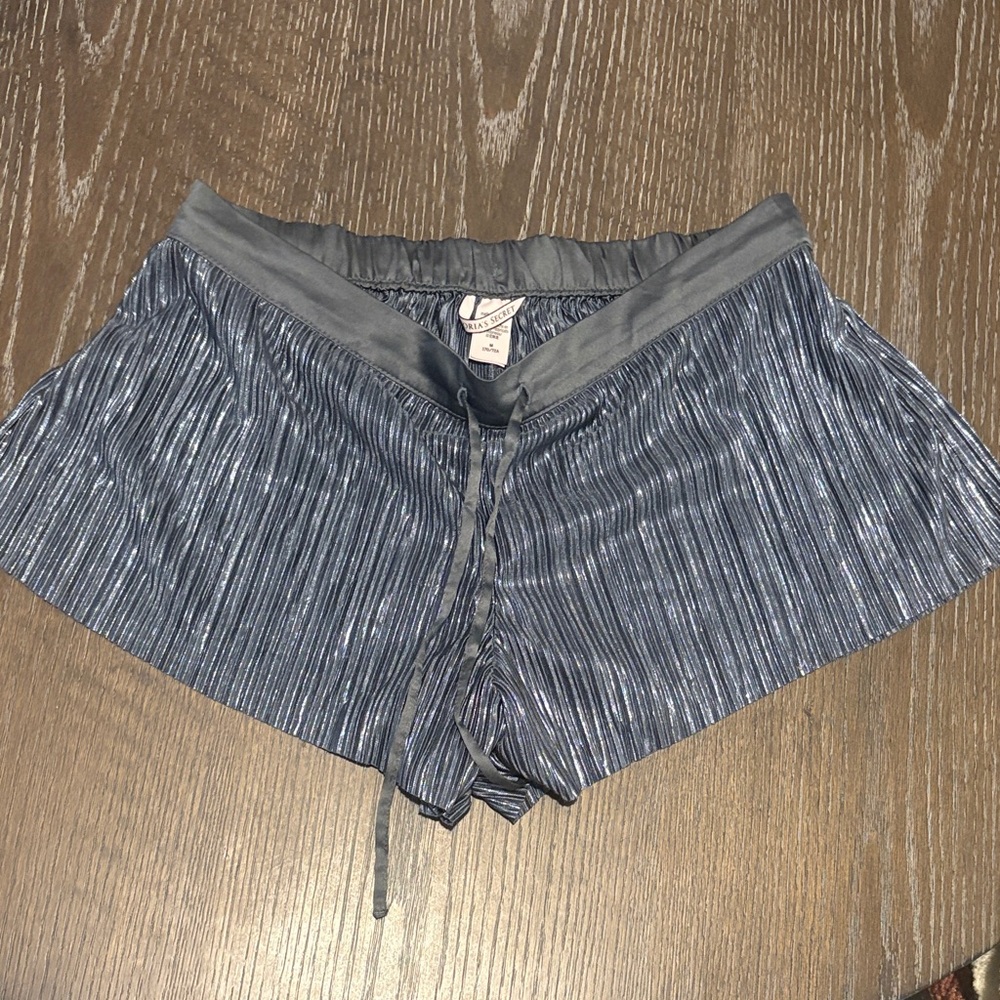 Victoria's Secret Shimmering Gray nightie Shorts